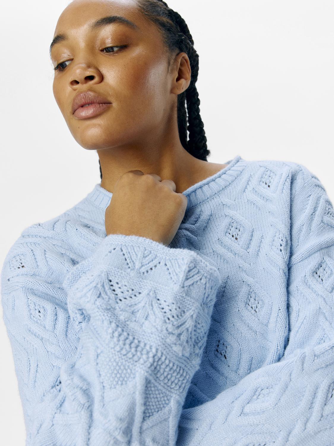 Objalyssa Lo L/S Knit Pullover 137-Genser-Object Collectors Item-Aandahls