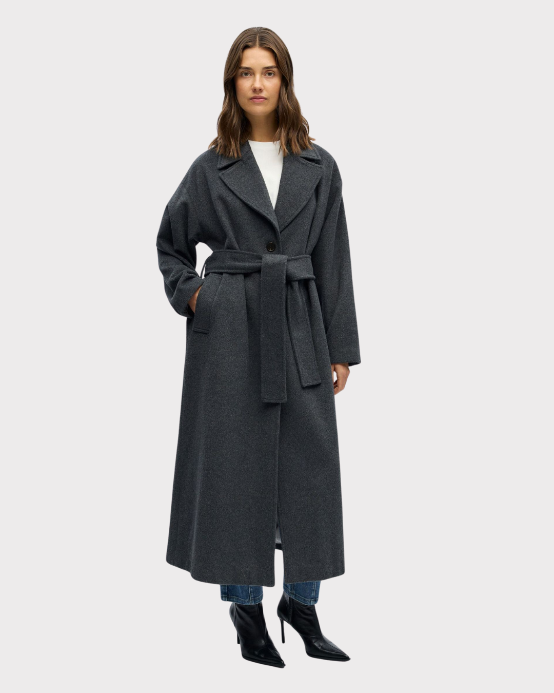 Objaubrey L/s Lo Coat 141-Yttertøy-OBJECT-Aandahls