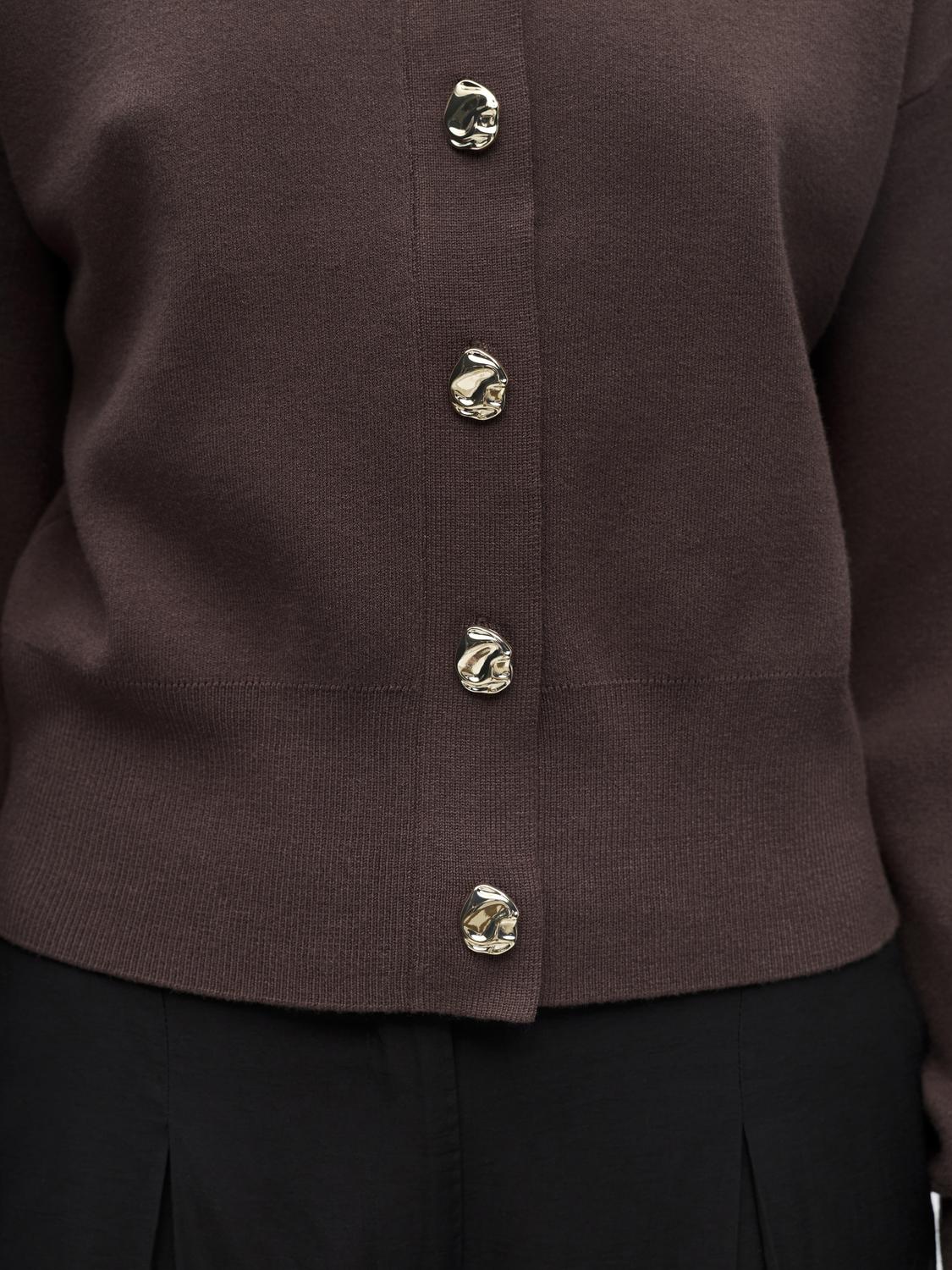 Objbalia Reynard L/s Re Cardigan E Aw 25-Genser-OBJECT-Aandahls