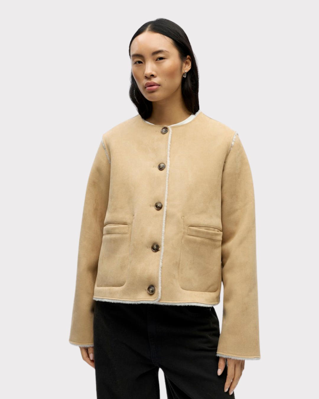 Objcula Re Short Jacket Noos-Yttertøy-OBJECT-Aandahls