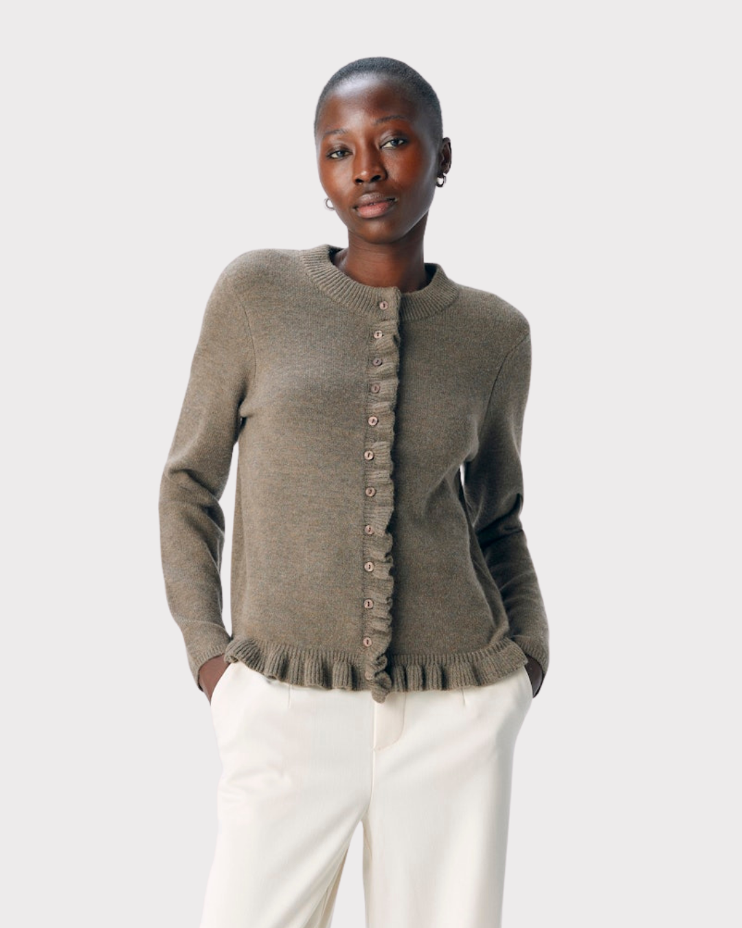 Objelva L/s Re Knit Cardigan Div-Genser-OBJECT-Aandahls