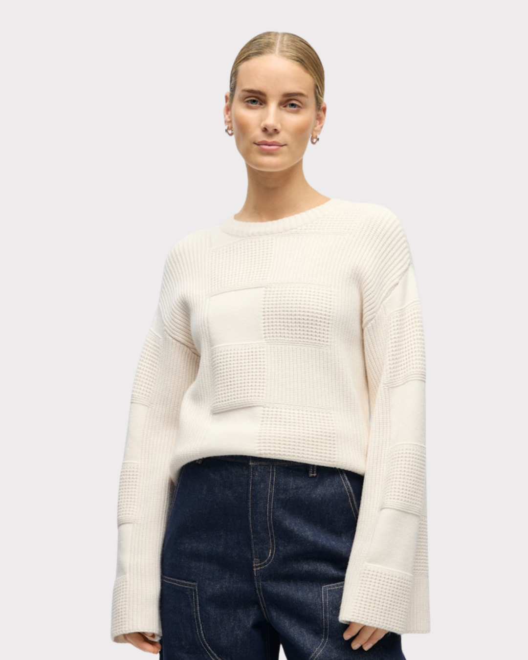 Objenya L/s Lo Knit Pullover 141-Genser-OBJECT-Aandahls