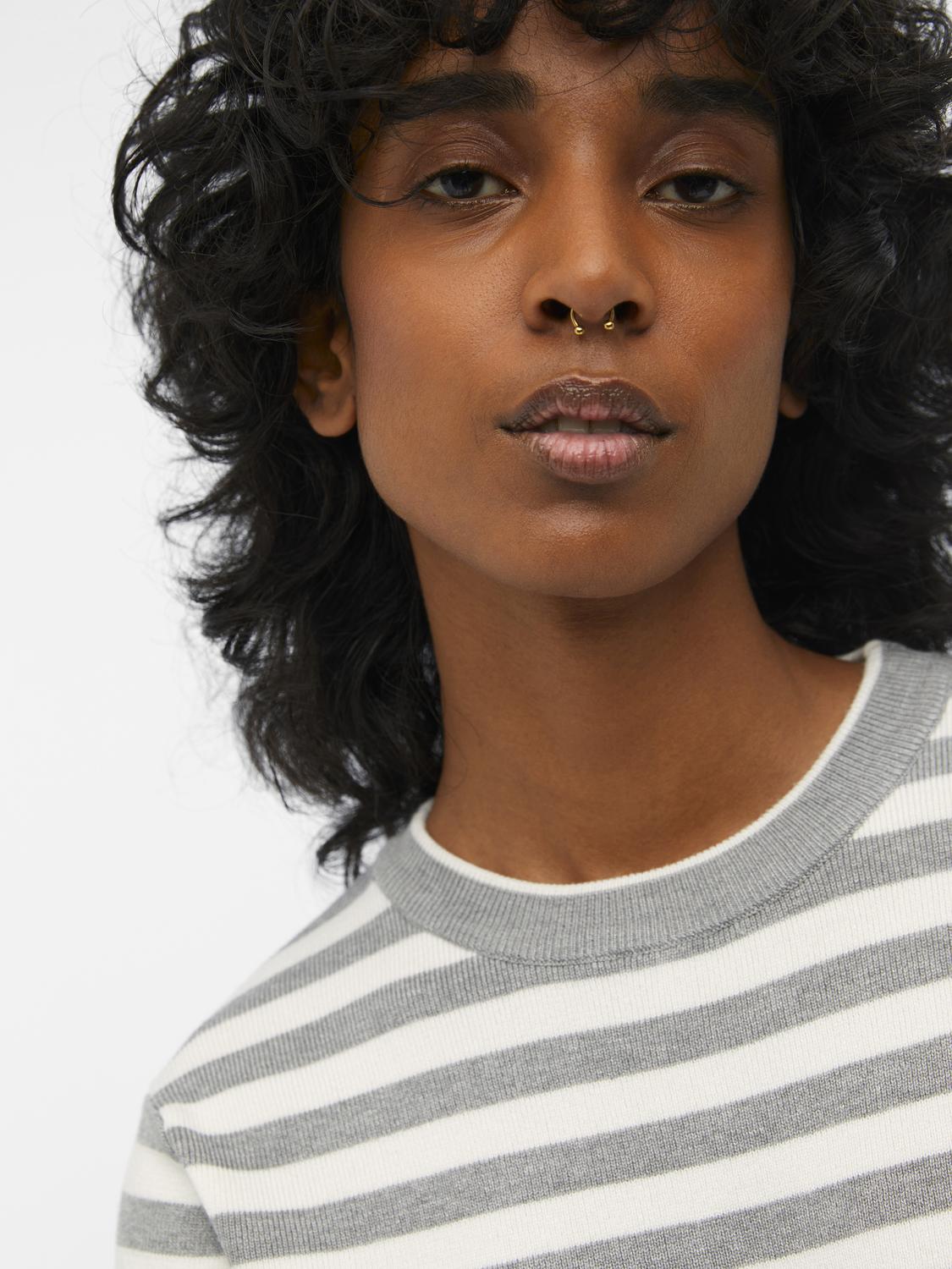 Objester S/S New Knit Pullover Noos-Genser-Object Collectors Item-Aandahls