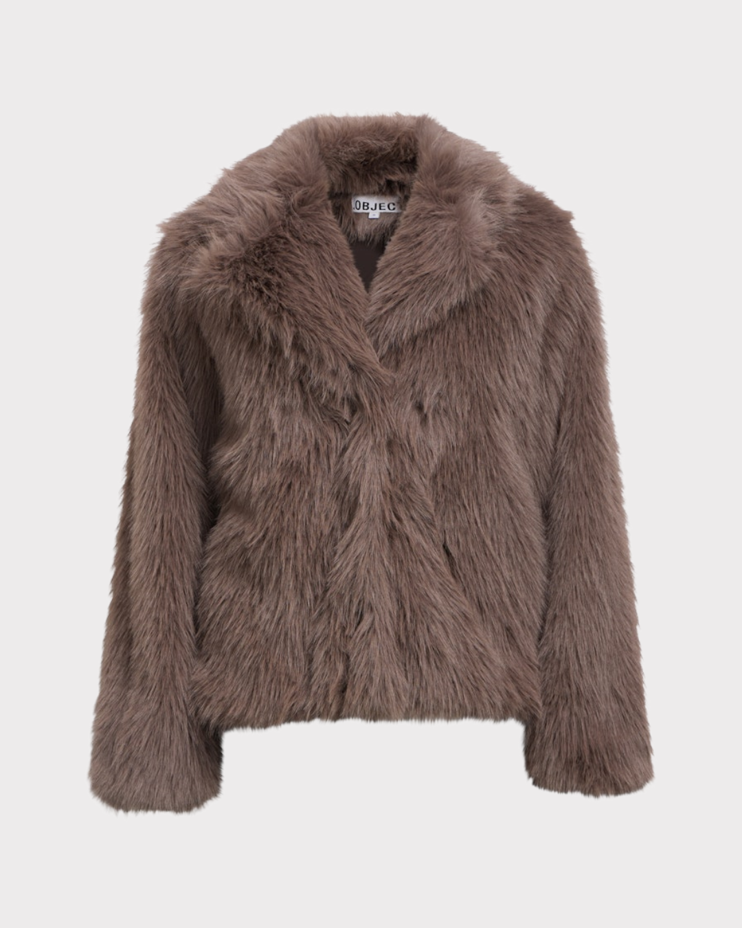 Objisadora L/s Lo Hairy Coat 141-Yttertøy-OBJECT-Aandahls