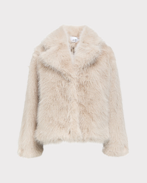 Objisadora L/s Lo Hairy Coat 141-Yttertøy-OBJECT-Aandahls