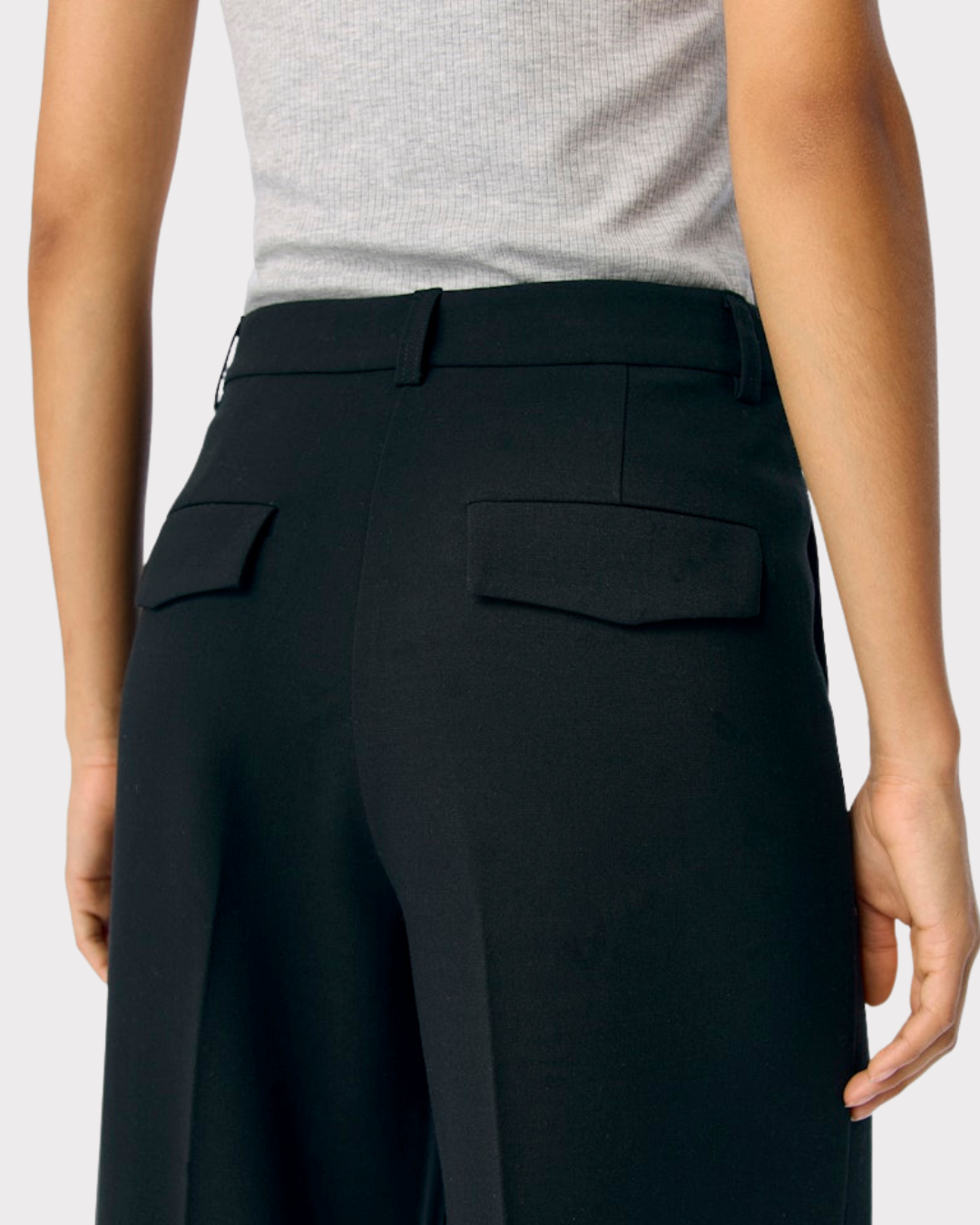 Objivy Wide Pant Noos-Bukse-OBJECT-Aandahls