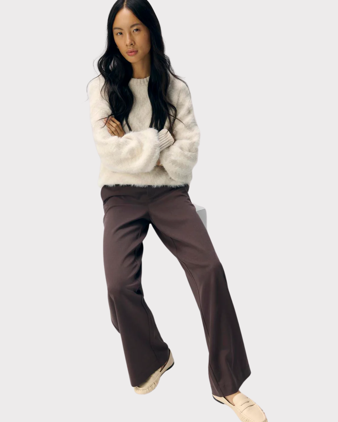 Objlisa Wide Pant Noos-Bukse-OBJECT-Aandahls