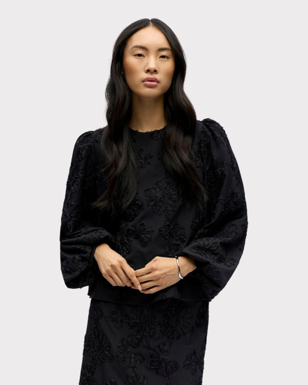 Objlula L/s Re O-Neck Top 141-Overdel-OBJECT-Aandahls