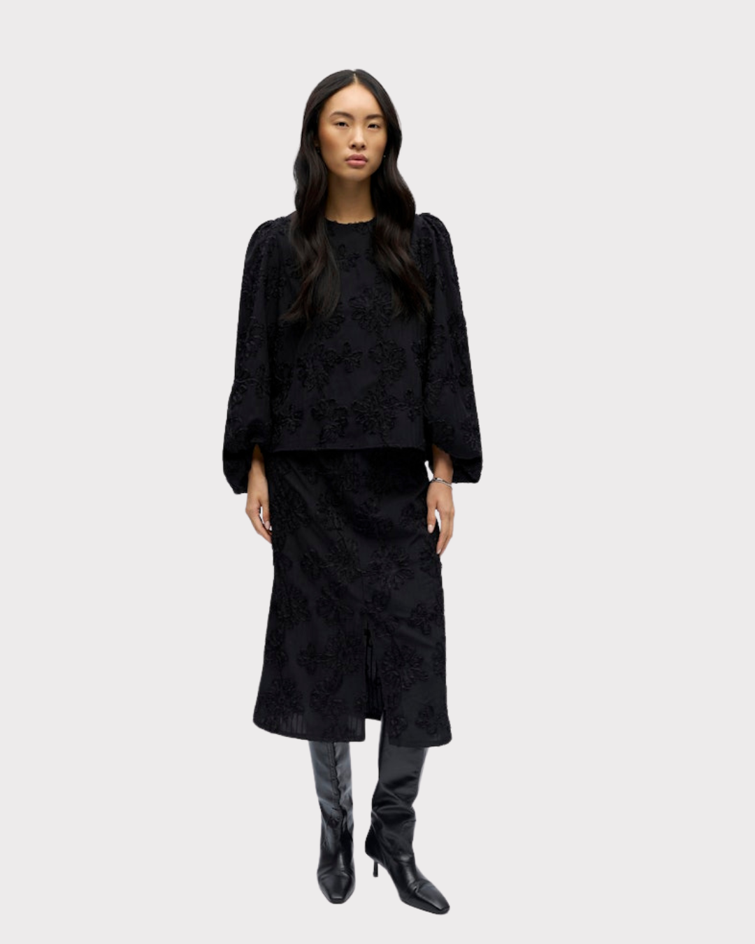 Objlula L/s Re O-Neck Top 141-Overdel-OBJECT-Aandahls