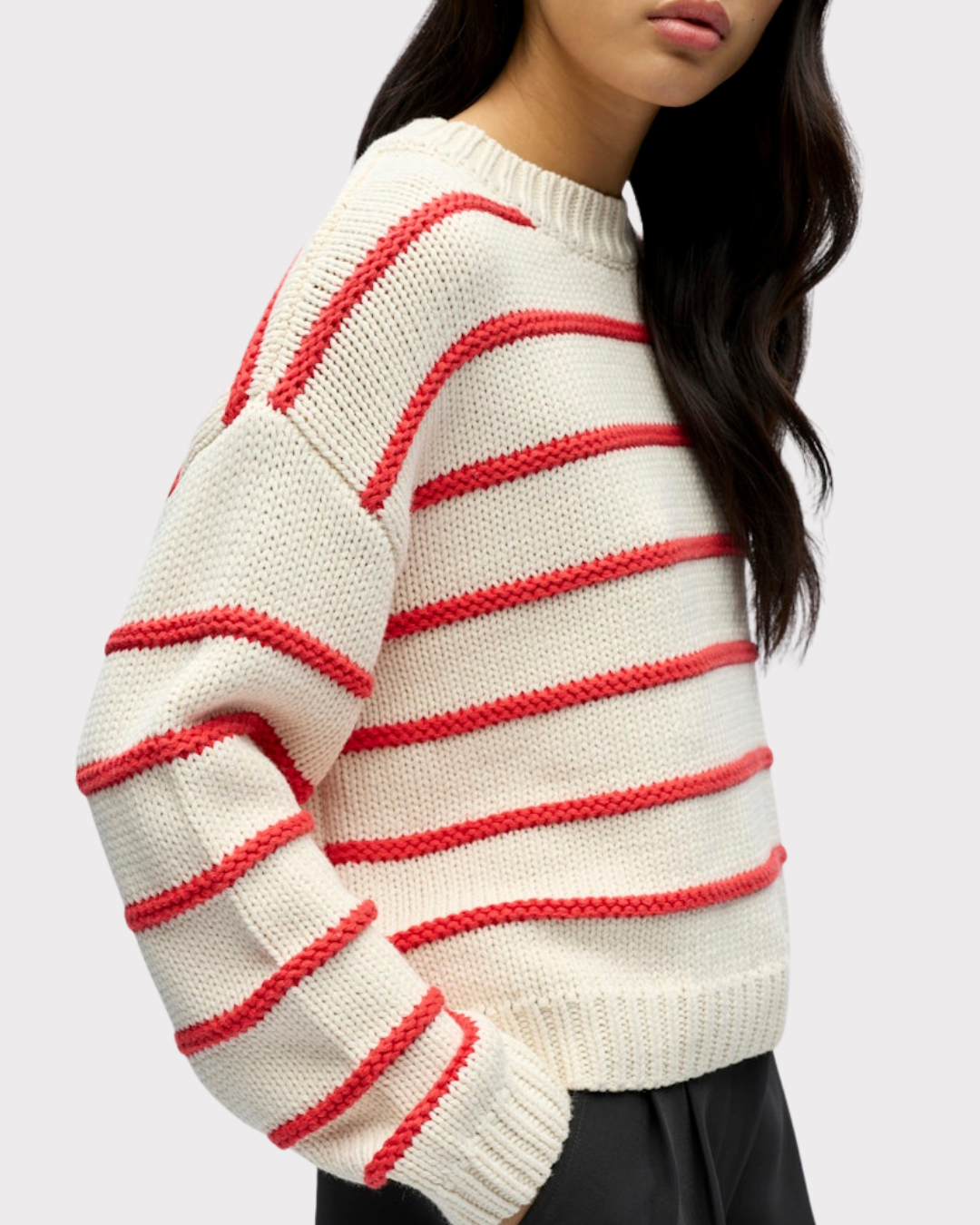 Objoda L/s Lo Knit Pullover 143-Genser-OBJECT-Aandahls