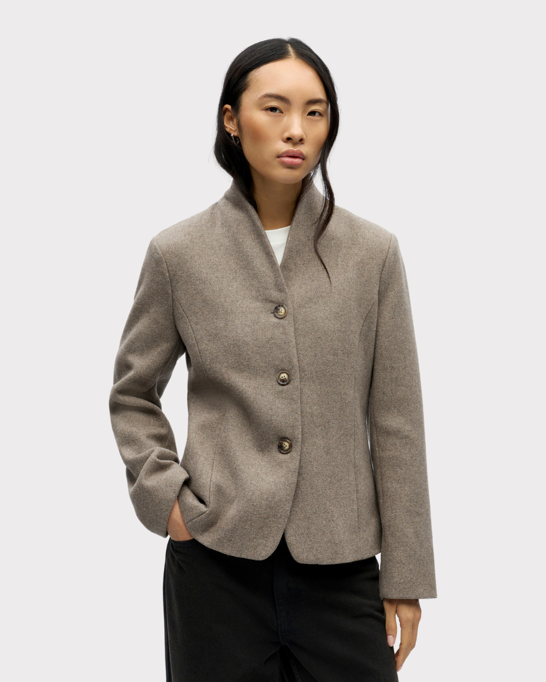 Objpisa Sculpture Jacket Div-Yttertøy-OBJECT-Aandahls