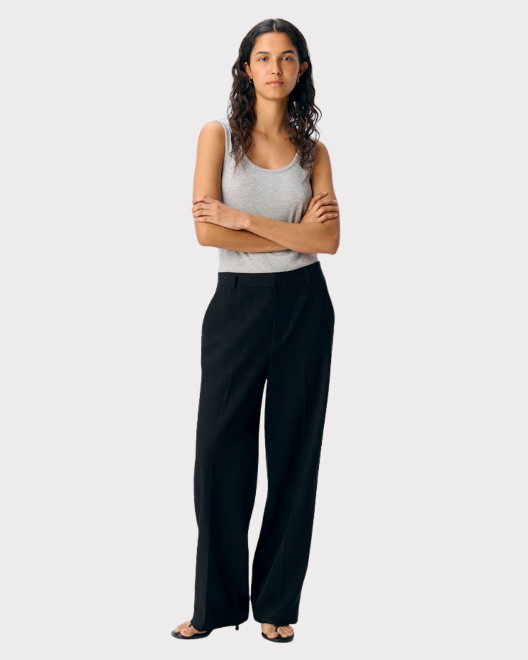 Objsigrid Hw Casual Pant Noos-Bukse-OBJECT-Aandahls