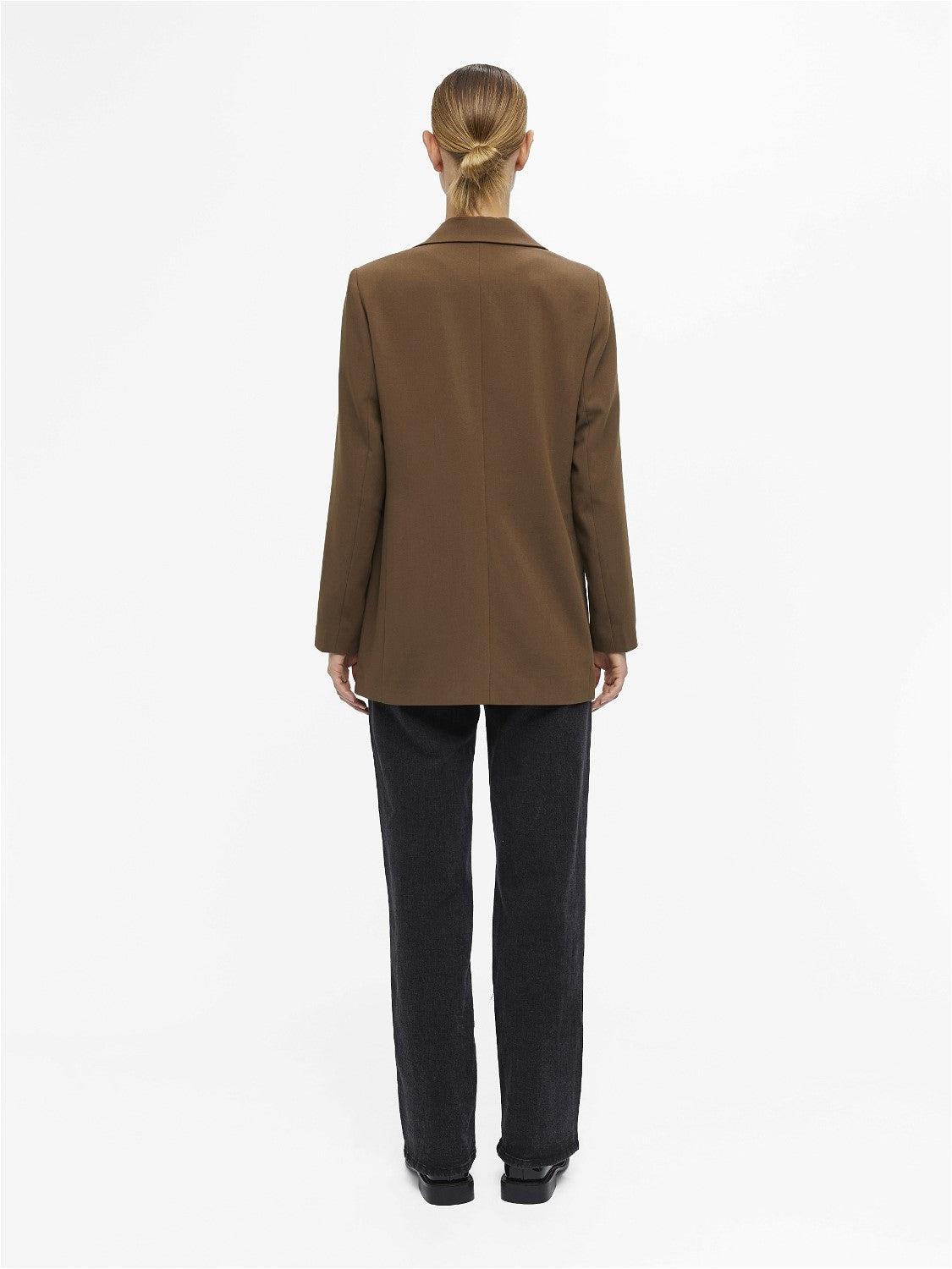 Objsigrid L/S blazer-Blazer-Object Collectors Item-Aandahls