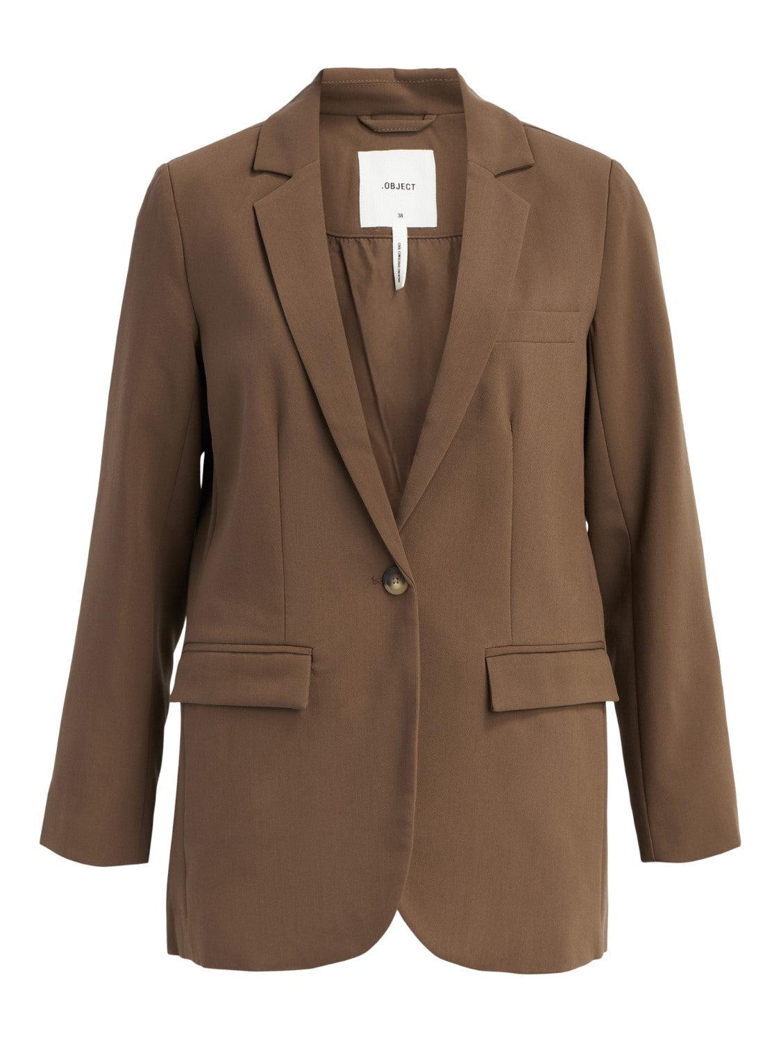 Objsigrid L/S blazer-Blazer-Object Collectors Item-Aandahls