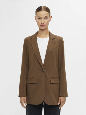 Objsigrid L/S blazer-Blazer-Object Collectors Item-Aandahls