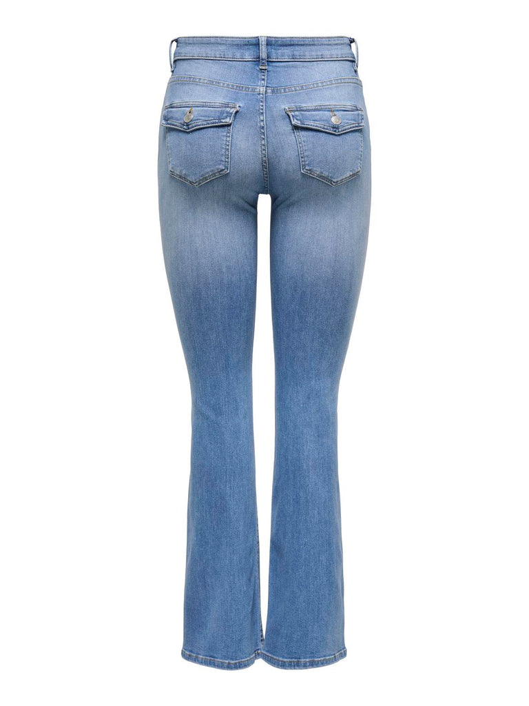 Onlblush MW Back Pock Fla Tai222 Dnm Noos-Jeans-ONLY-Aandahls