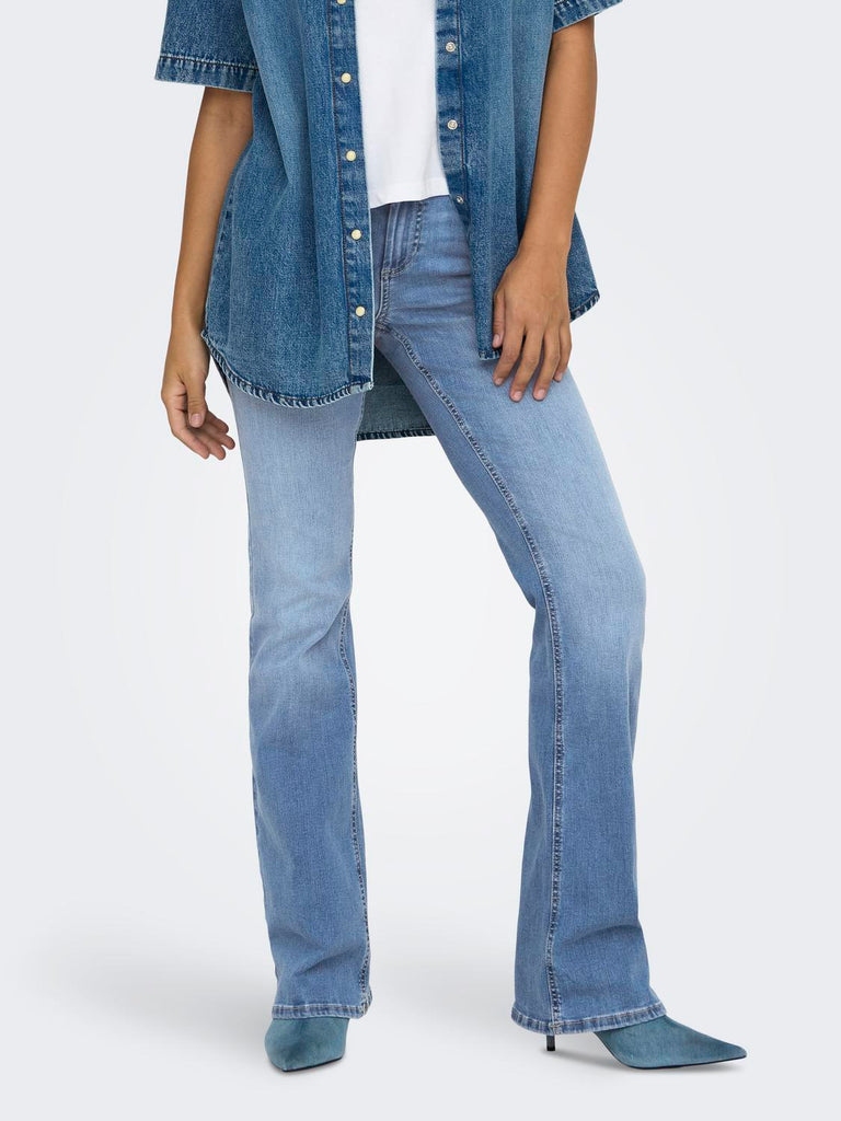 Onlblush MW Back Pock Fla Tai222 Dnm Noos-Jeans-ONLY-Aandahls