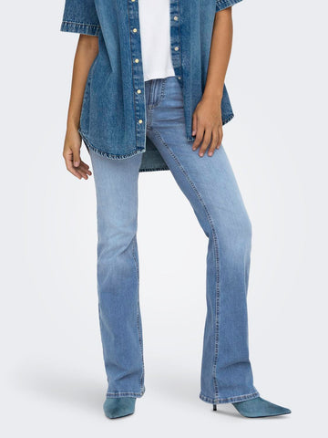 Onlblush MW Back Pock Fla Tai222 Dnm Noos-Jeans-ONLY-Aandahls