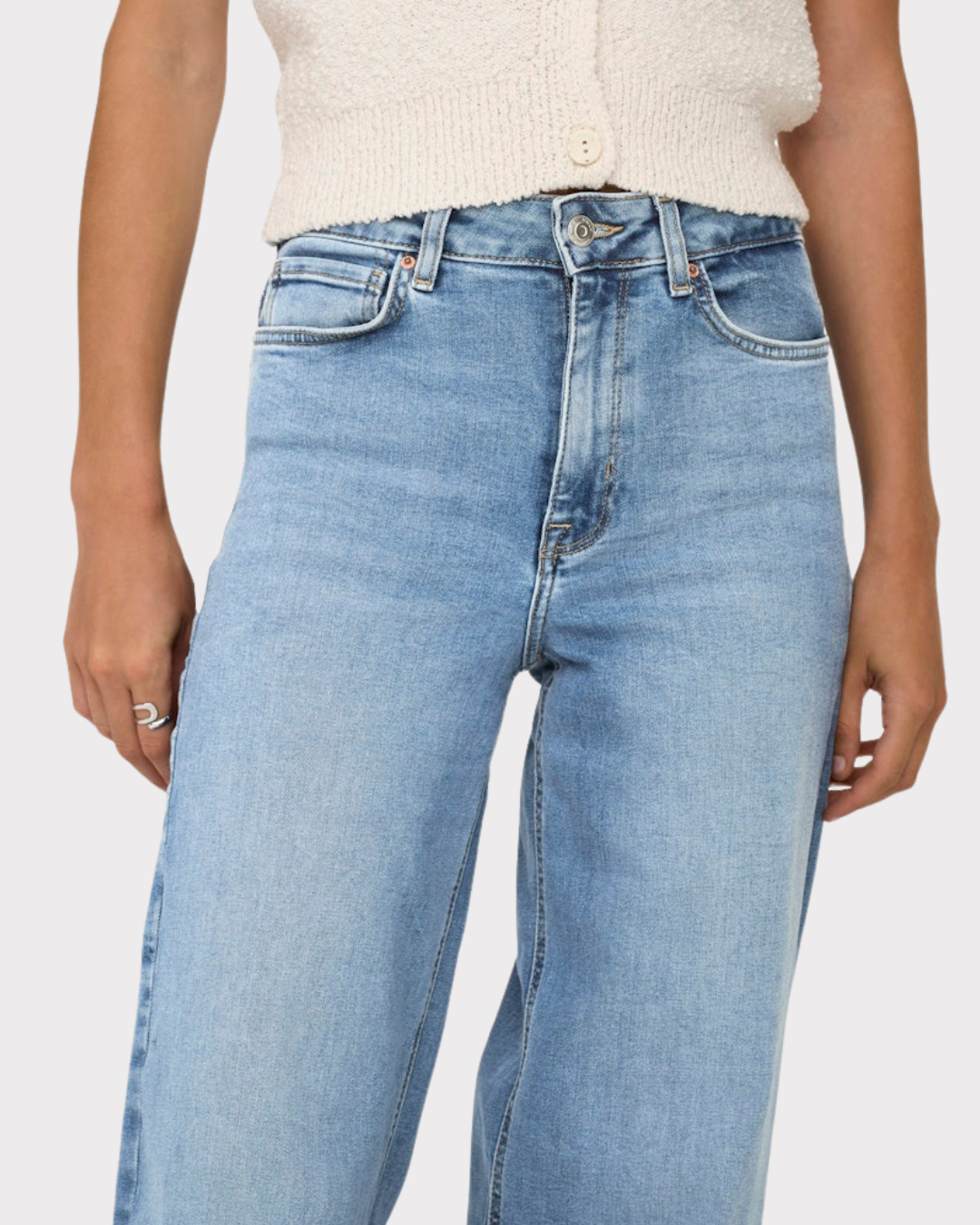 Onlmadison Blush HW Wide DNM Cro371 Noos-Jeans-ONLY-Aandahls