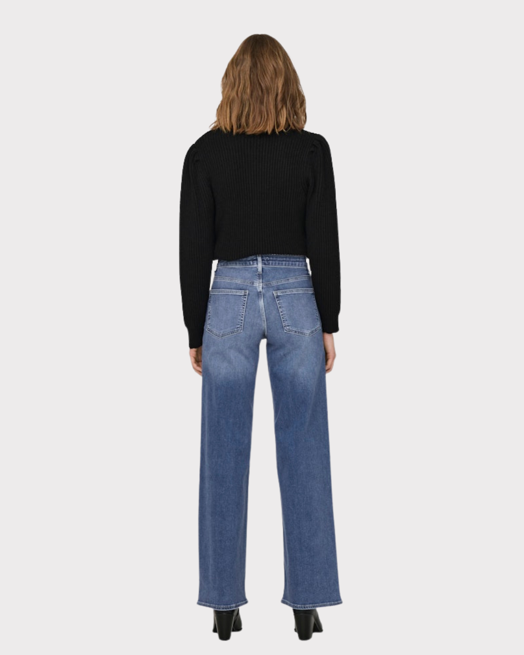 Onlmadison Blush HW Wide DNM Dot372 Noos-Jeans-ONLY-Aandahls