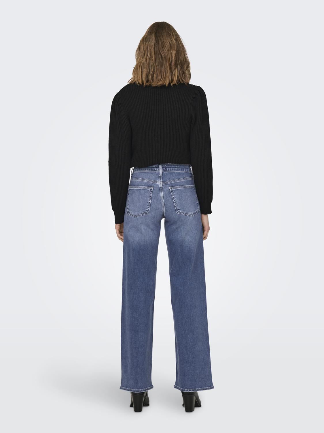Onlmadison Blush HW Wide DNM Dot372 Noos-Jeans-ONLY-Aandahls