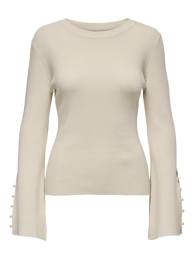 Onlnatascha LS O-neck Pearl CC Knit-Genser-ONLY-Aandahls