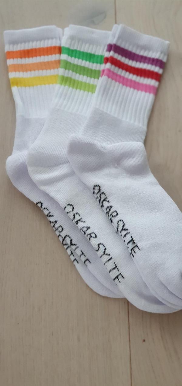 Oskar Sylte 3-pak tennissokk 36-40