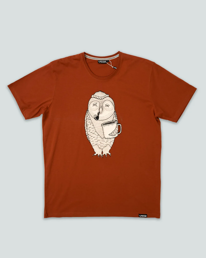 Owl-T-shirt-Lakor-Aandahls