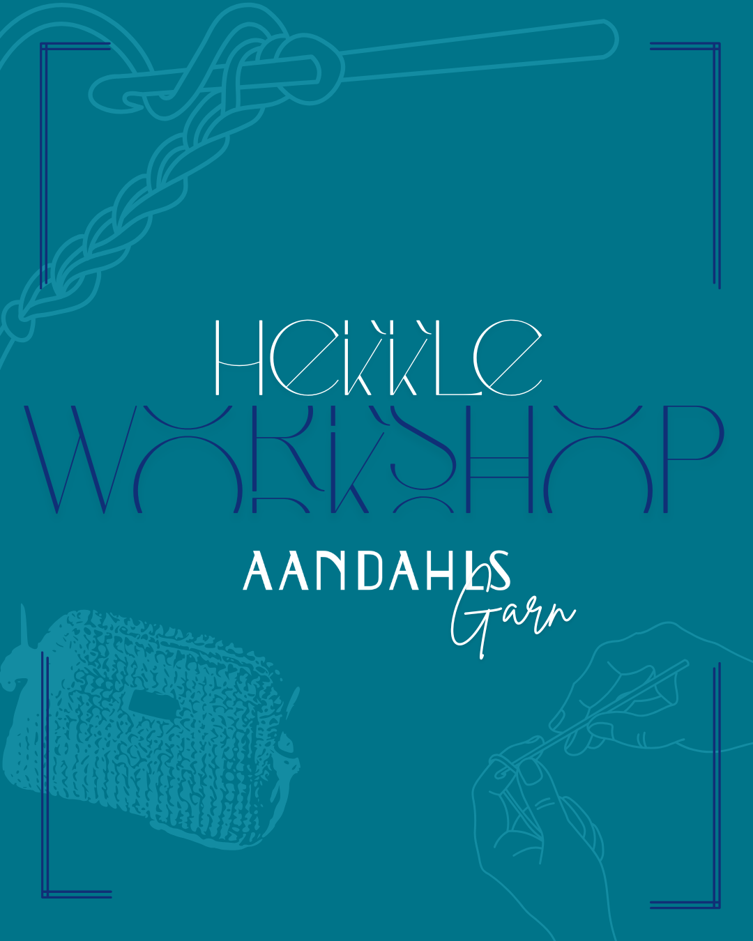 Påmelding Hekle Workshop - Aandahls Garn 29. okt-Garn Avdelingen-Aandahls