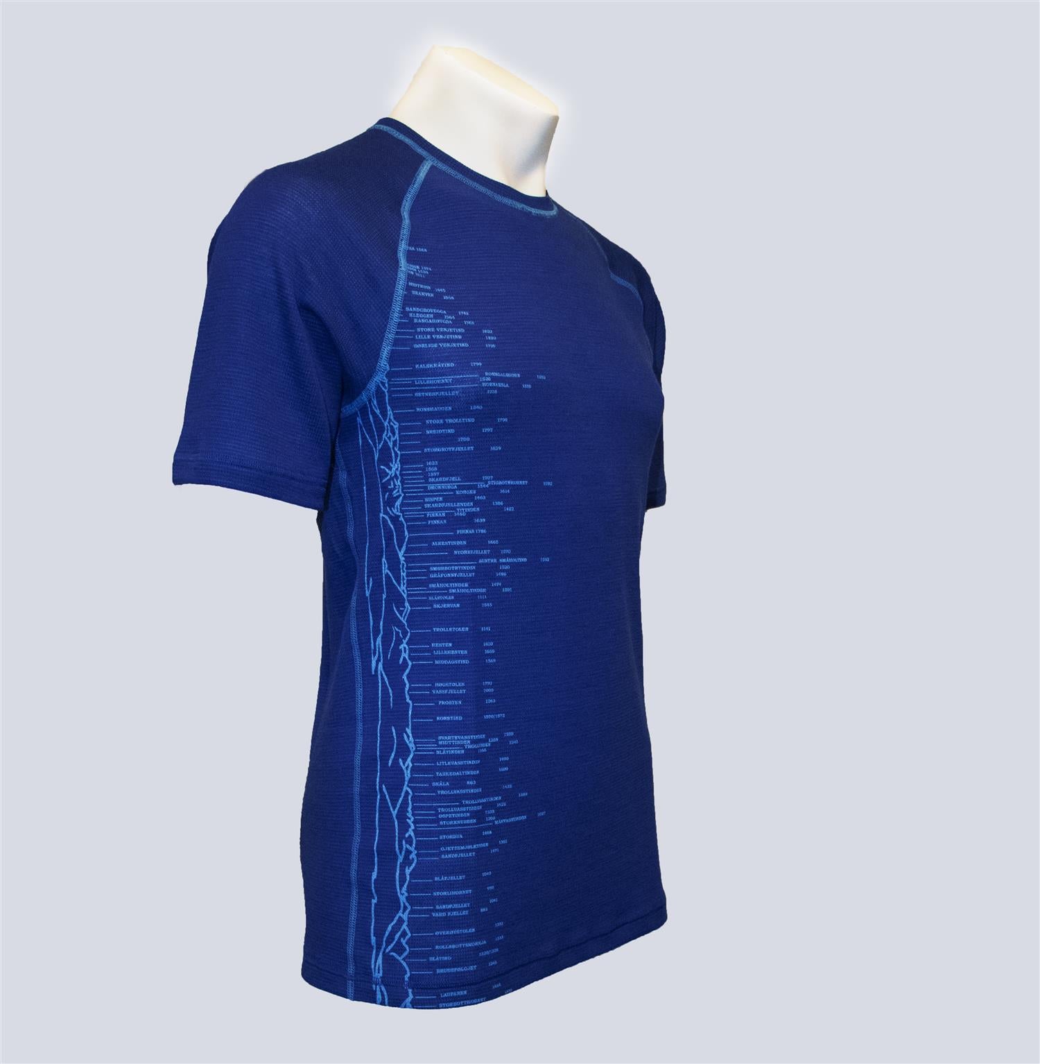 Panorama Ull T-SHIRT HERRE-T-shirt-Trude Nistad-Aandahls
