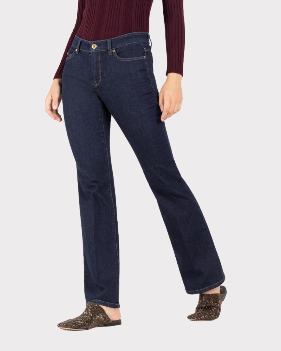 Paris flared-Jeans-Cambio-Aandahls