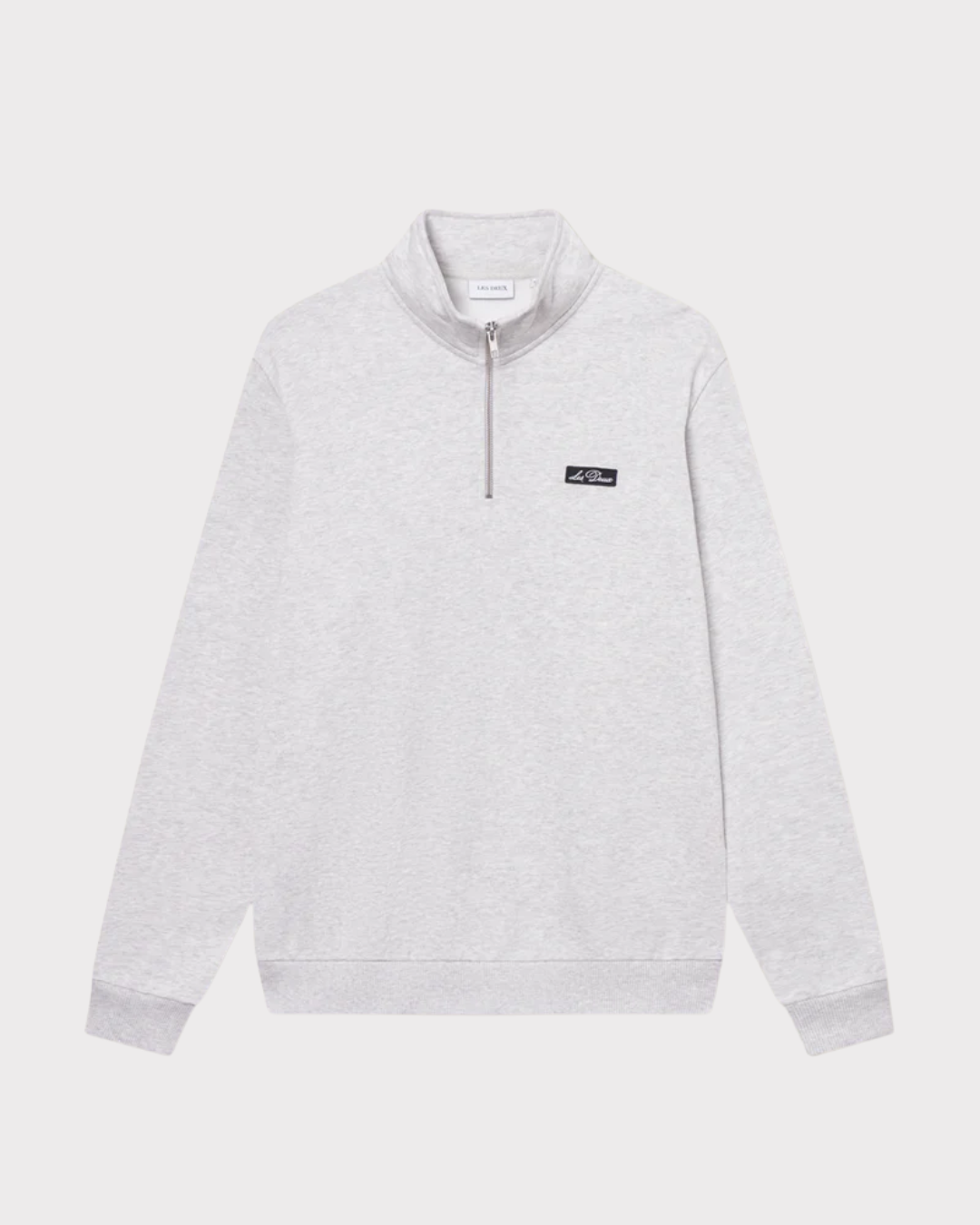 Patch Half-Zip Sweatshirt-Genser-Les Deux-Aandahls