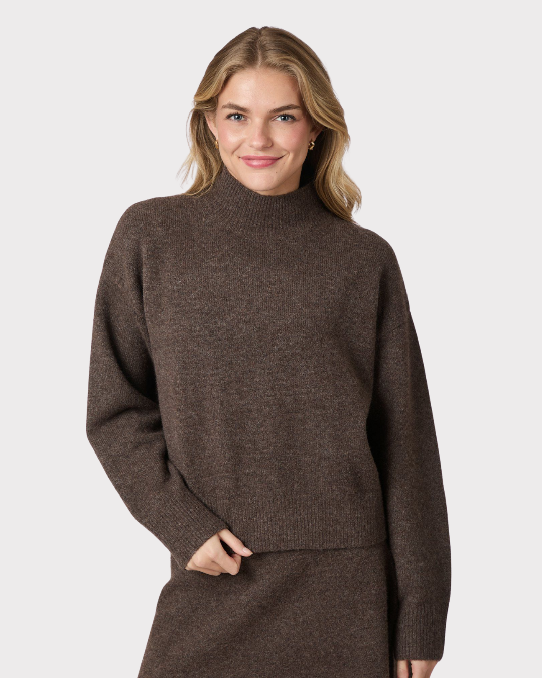 Paulina knit blouse-Genser-Neo Noir-Aandahls