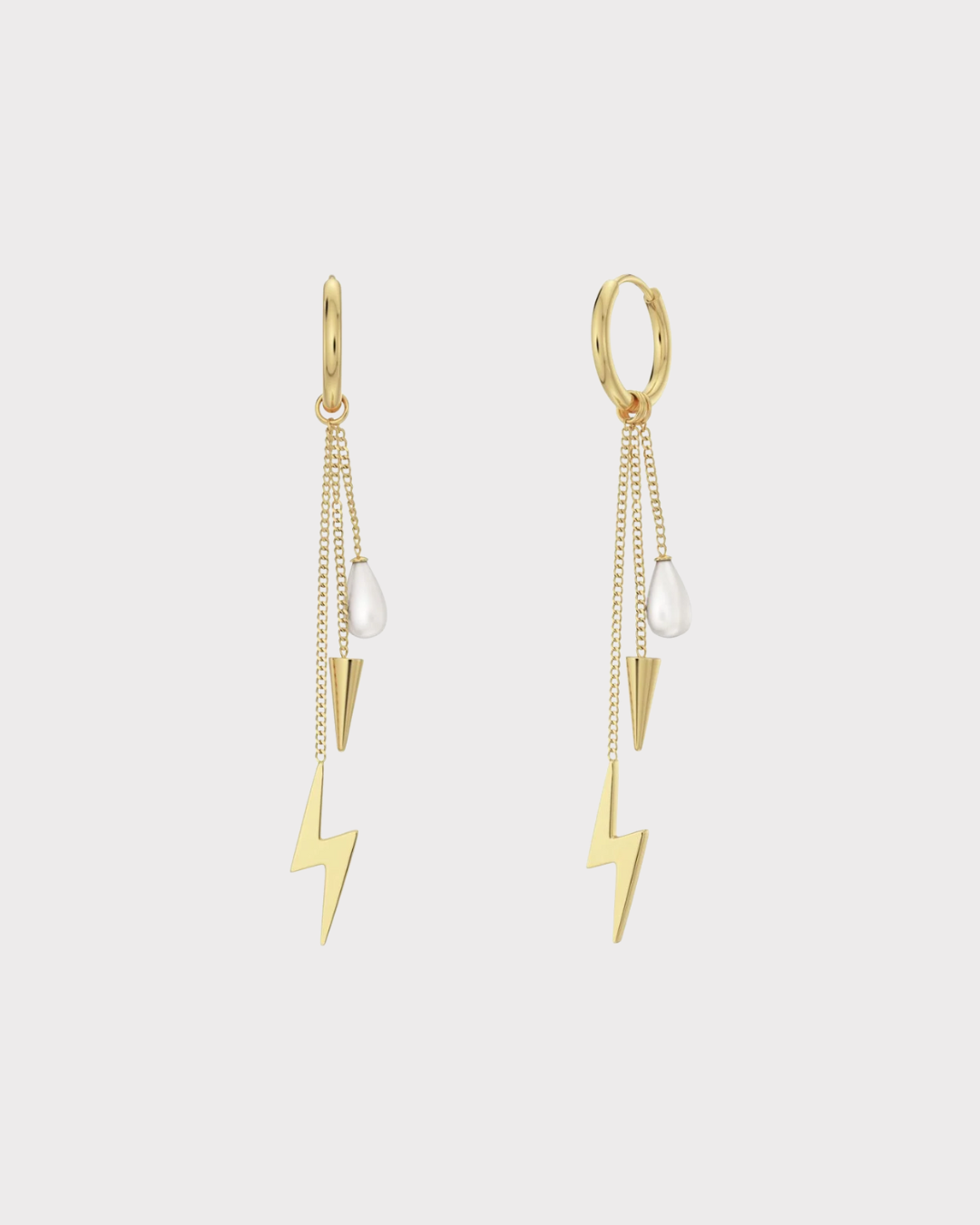 Peak Hoops Multi Gold-Smykke-Edblad-Aandahls