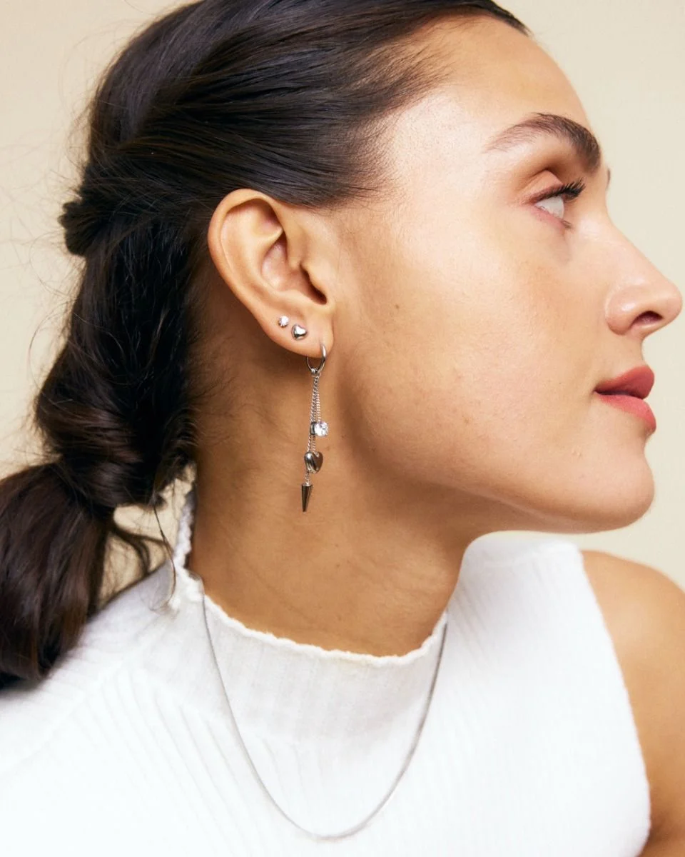 Peak Hoops Multi Heart-Smykke-Edblad-Aandahls