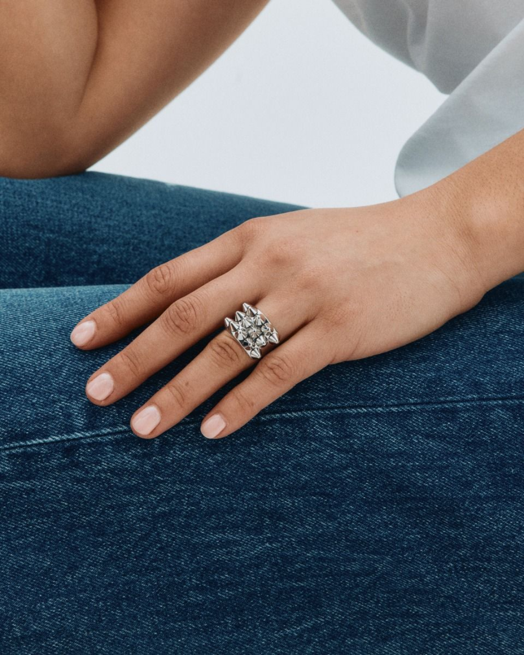 Peak Ring Steel-Smykke-Edblad-Aandahls