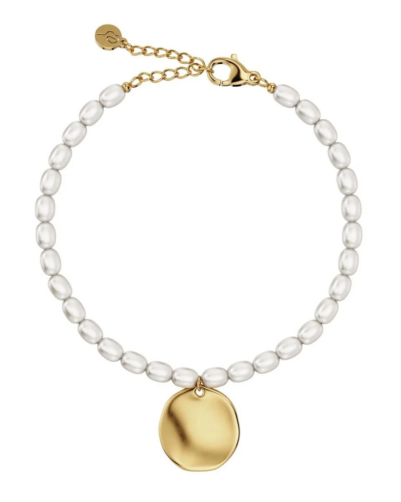 Pearl Signet Bracelet Multi-Accessories-Edblad-Aandahls