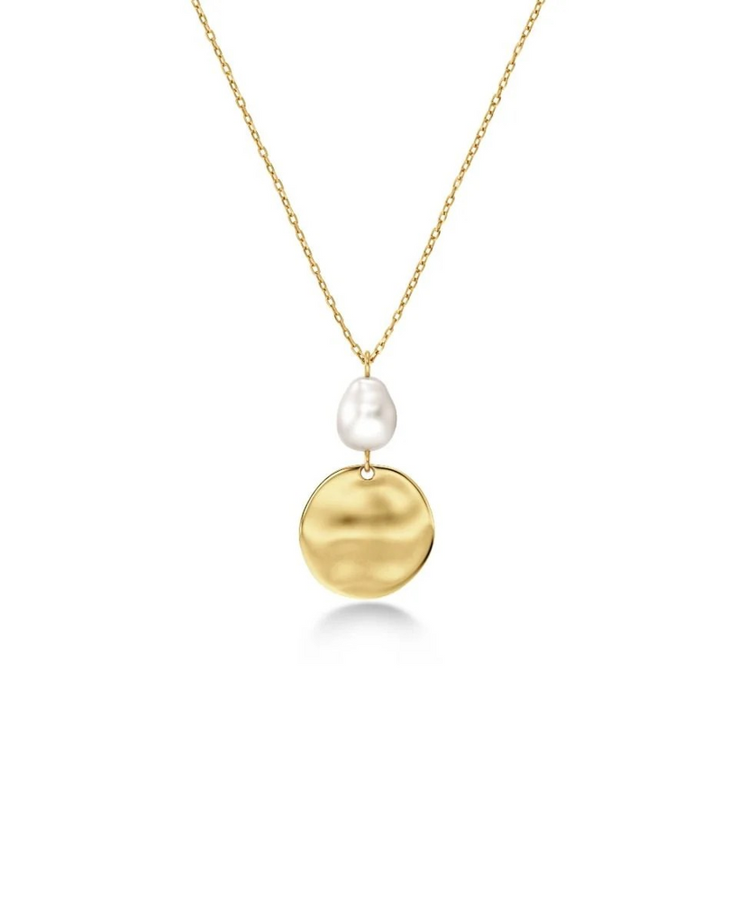 Pearl Signet Necklace-Accessories-Edblad-Aandahls