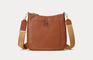 Pebbled Leather large cameryn crossbody-Accessories-Polo Ralph Lauren-Aandahls