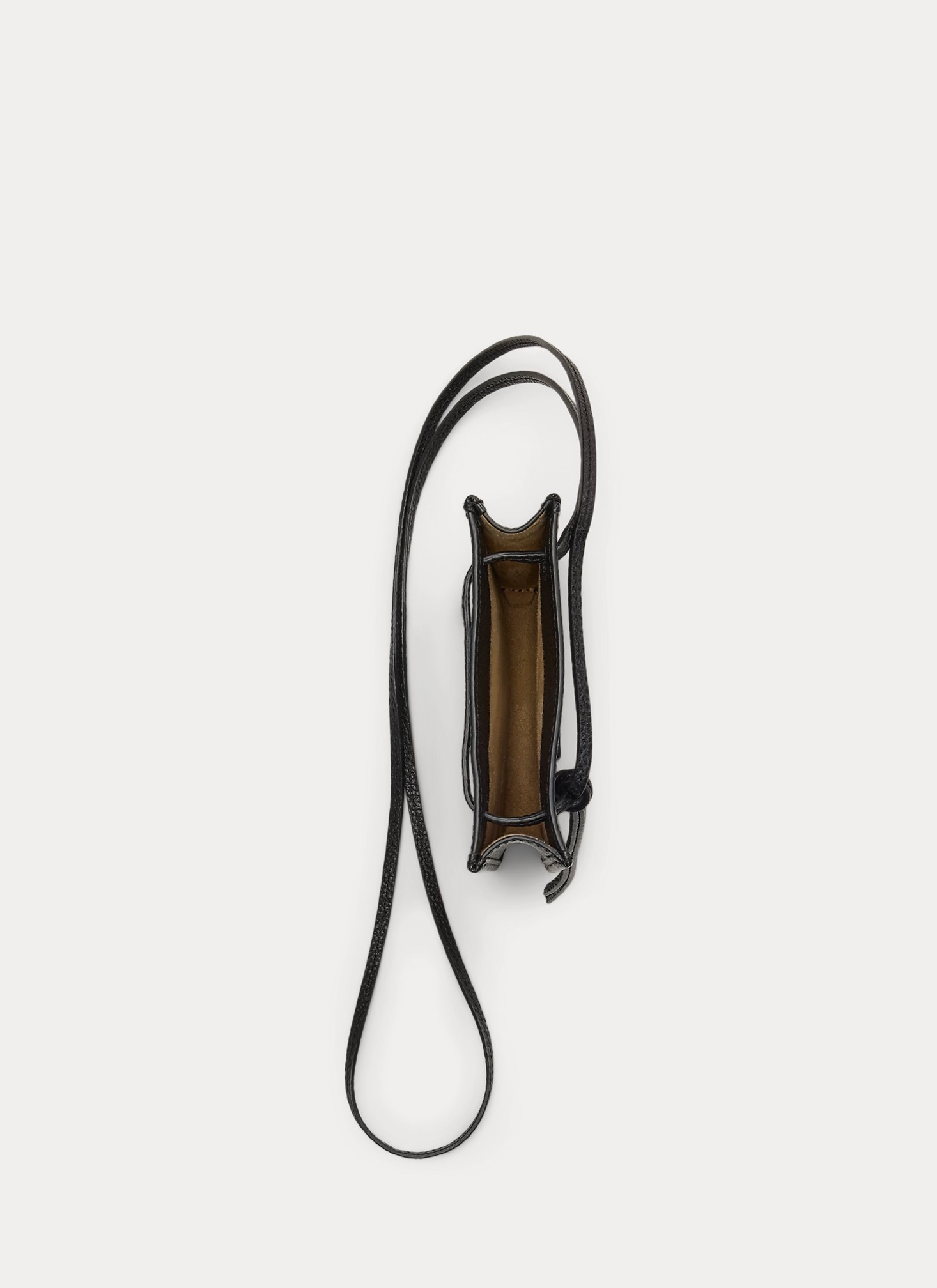 Pebbled cameryn crossbody tech veske-Veske-Ralph Lauren-Aandahls