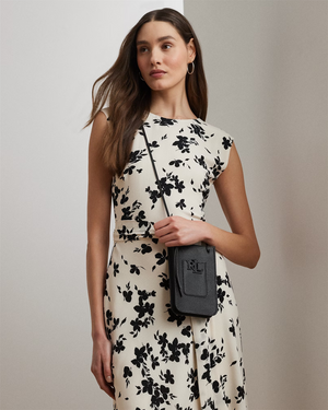 Pebbled cameryn crossbody tech veske-Veske-Ralph Lauren-Aandahls
