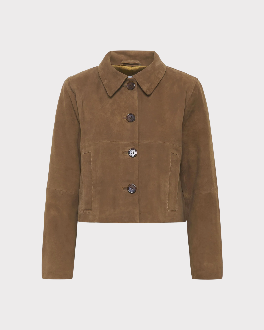 Petramw Suede Jacket-Yttertøy-My Essential Wardrobe-Aandahls