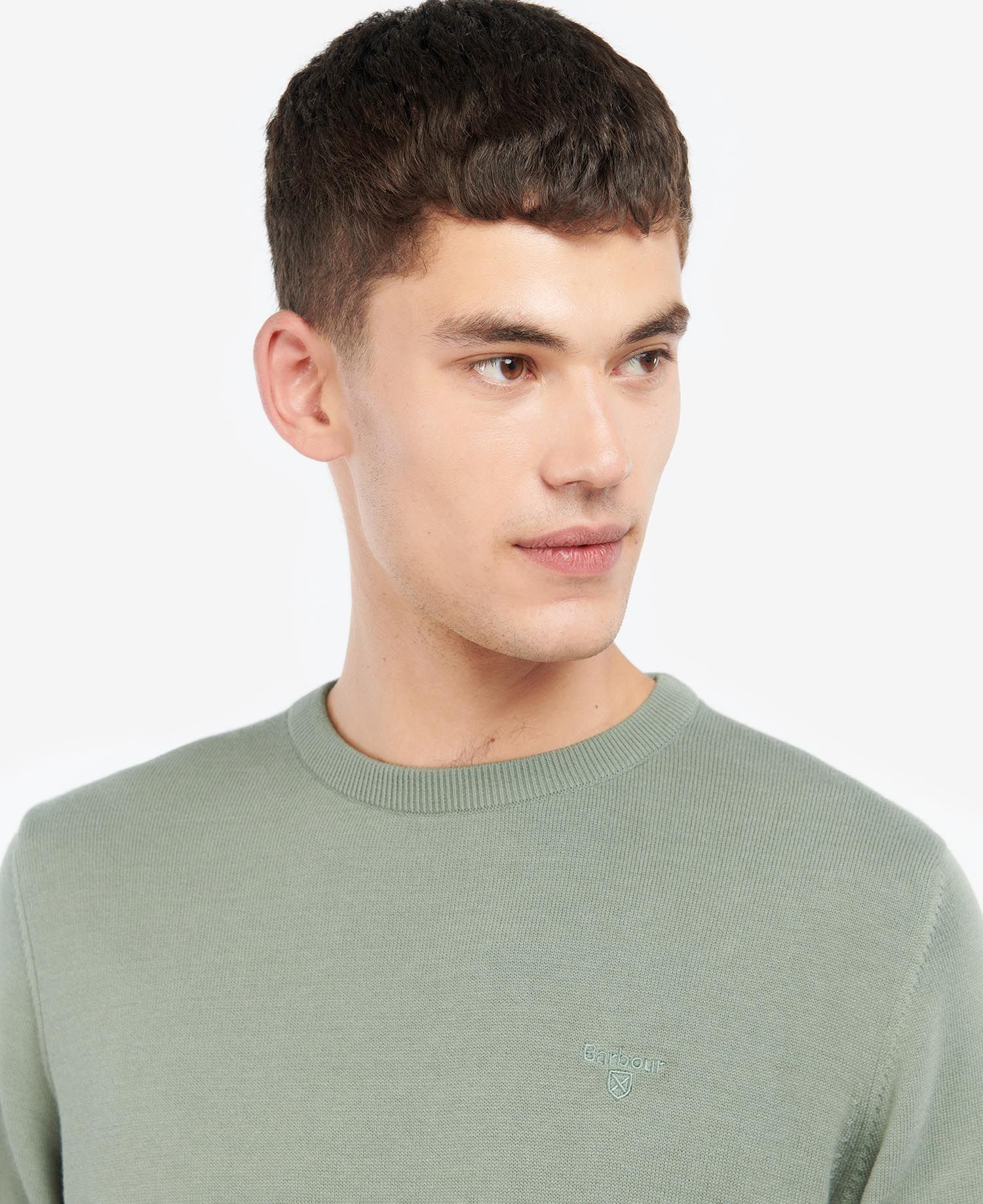 Pima Cotton Crew Neck-Genser-Barbour-Aandahls