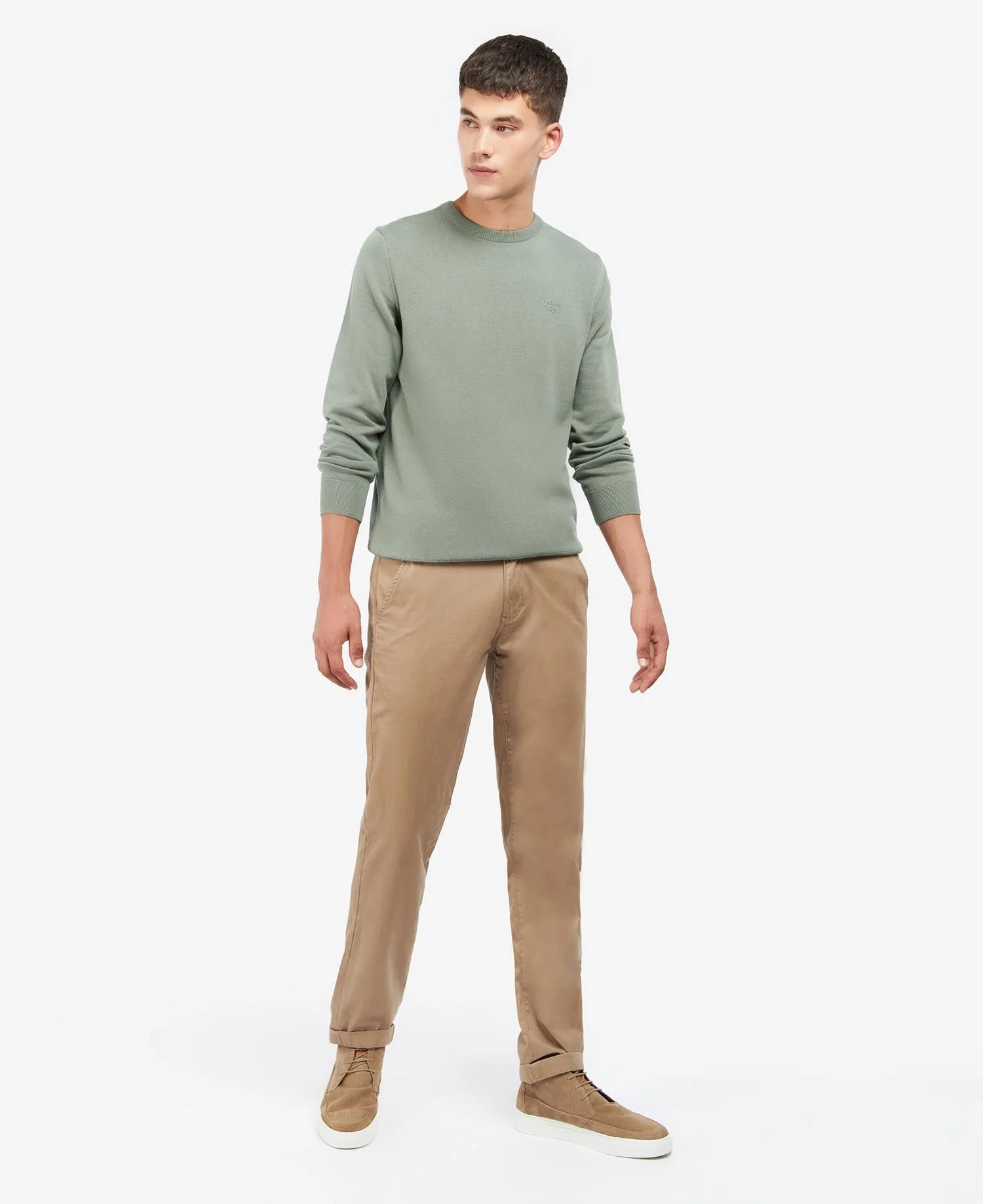 Pima Cotton Crew Neck-Genser-Barbour-Aandahls