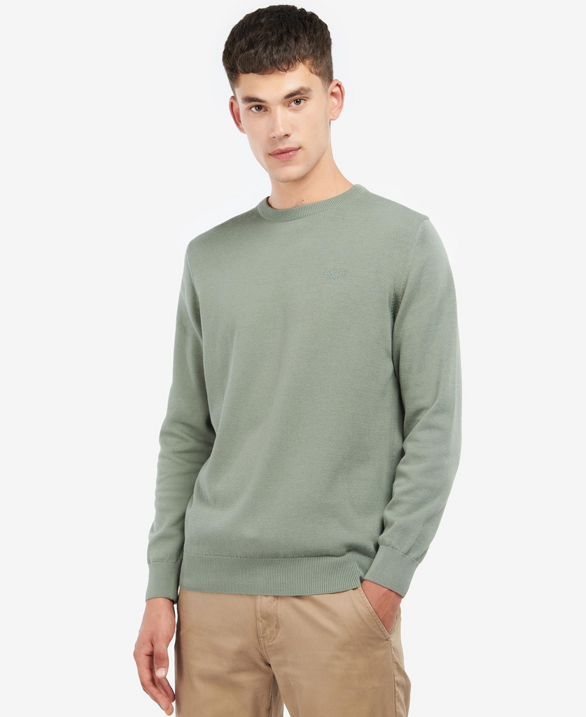 Pima Cotton Crew Neck-Genser-Barbour-Aandahls