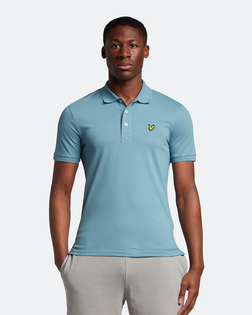 Plain Polo Shirt-Skjorte-Lyle & Scott-Aandahls