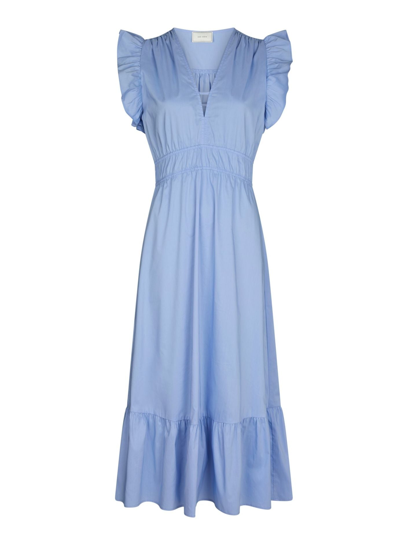 Pollana Poplin Dress-Kjole-Neo Noir-Aandahls