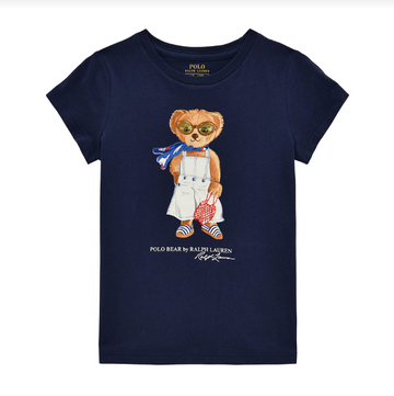 Polo Bear Cotton Jersey Tee-T-shirt-Polo Ralph Lauren-Aandahls