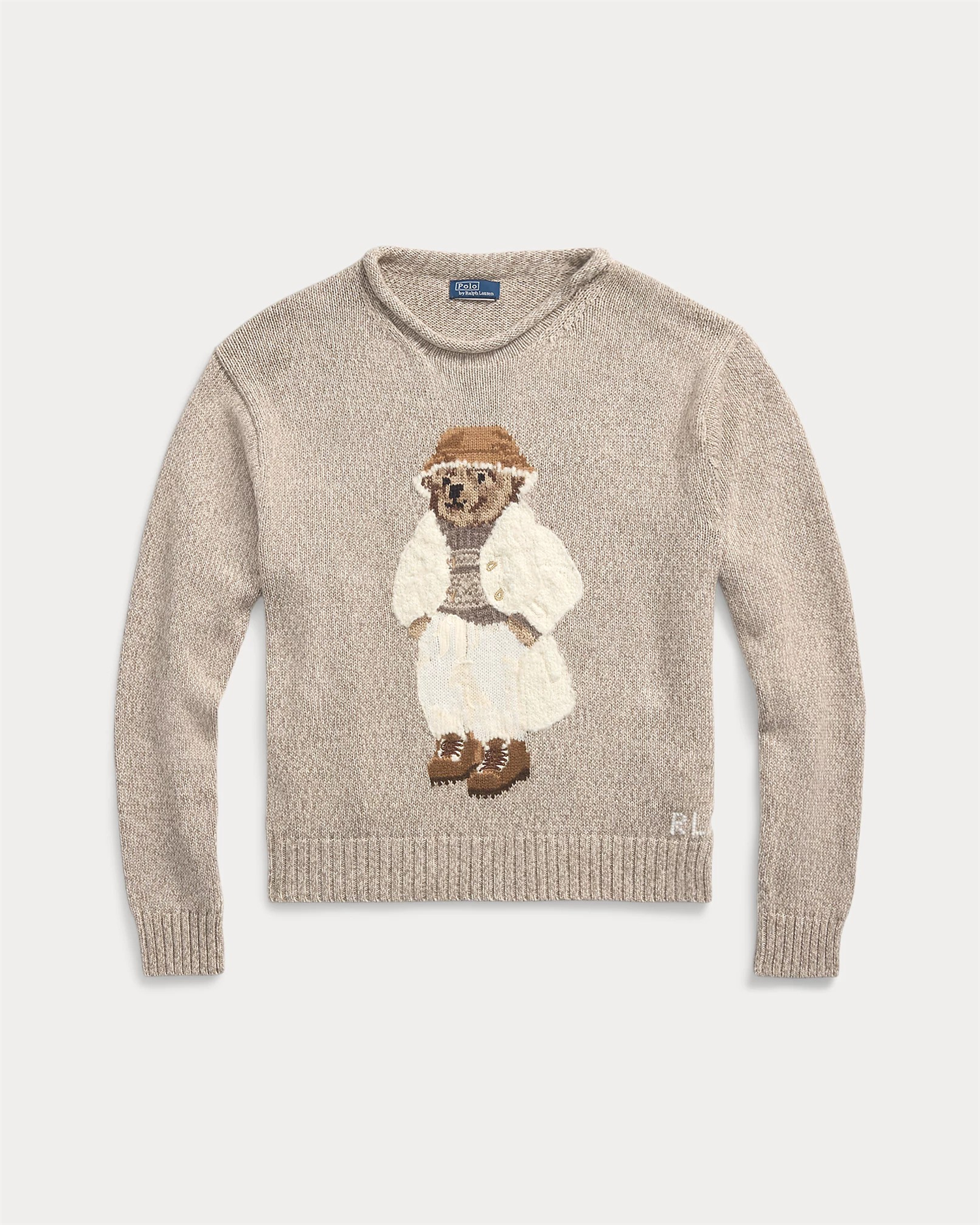 Polo bear cotton roll-neck-Genser-Polo Ralph Lauren-Aandahls