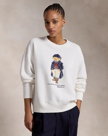 Polo bear fleece crewneck-Genser-Polo Ralph Lauren-Aandahls